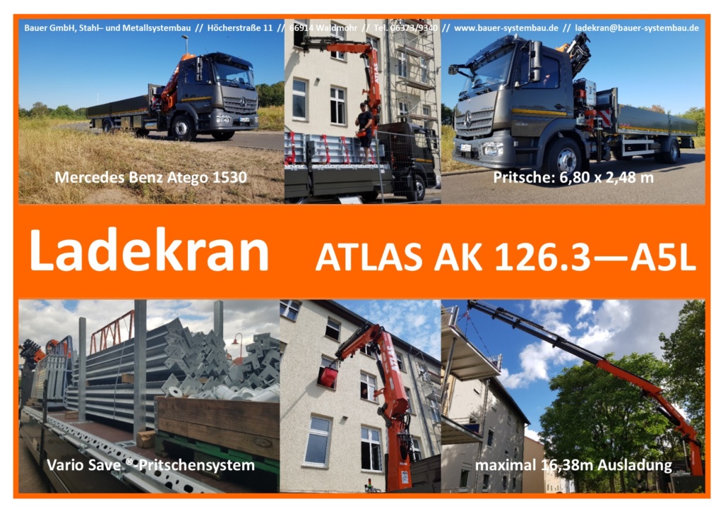 Ladekran in AKtion