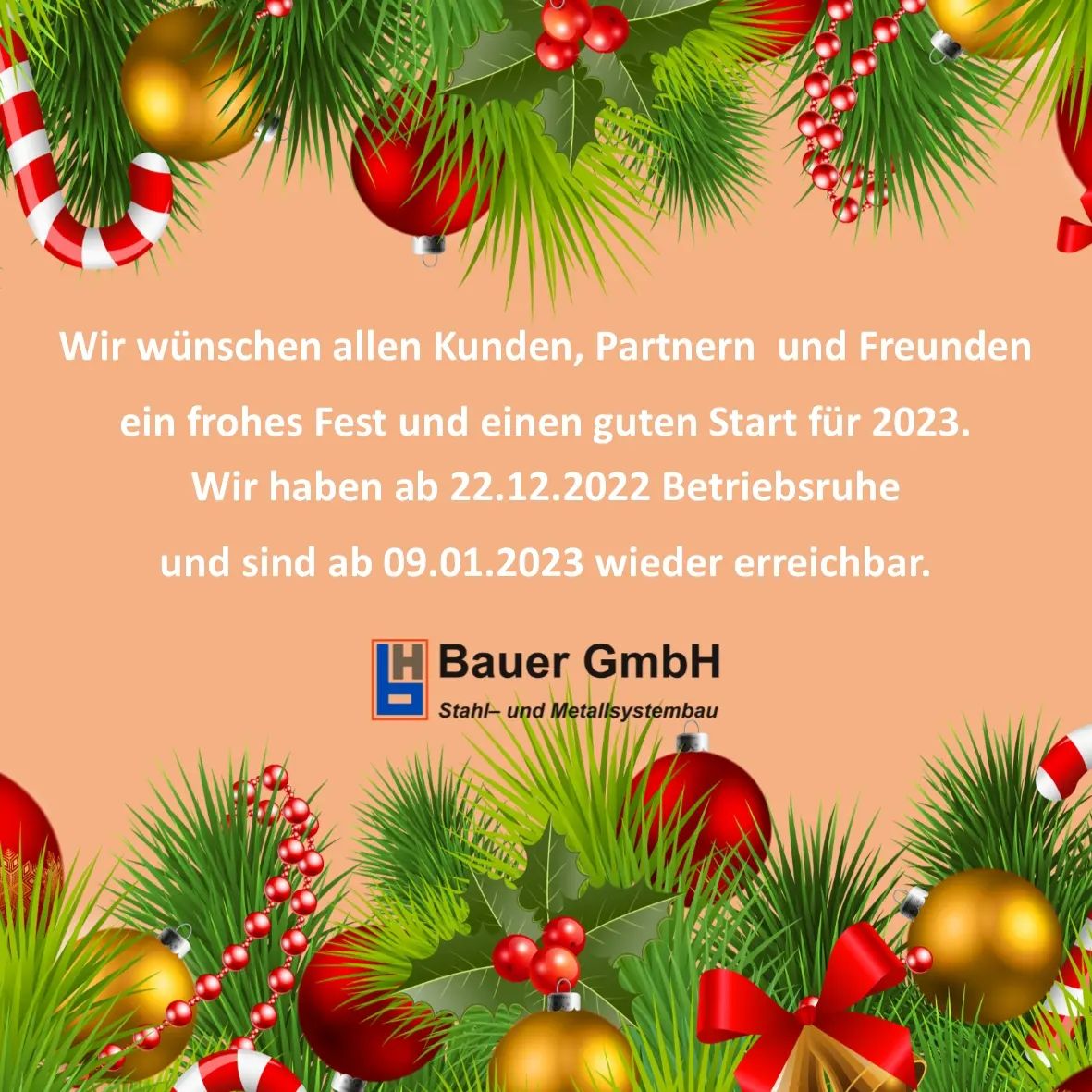 #christmas #2022 #2023 #happynewyear #weihnachten #allesgute #bauergmbh #waldmohr